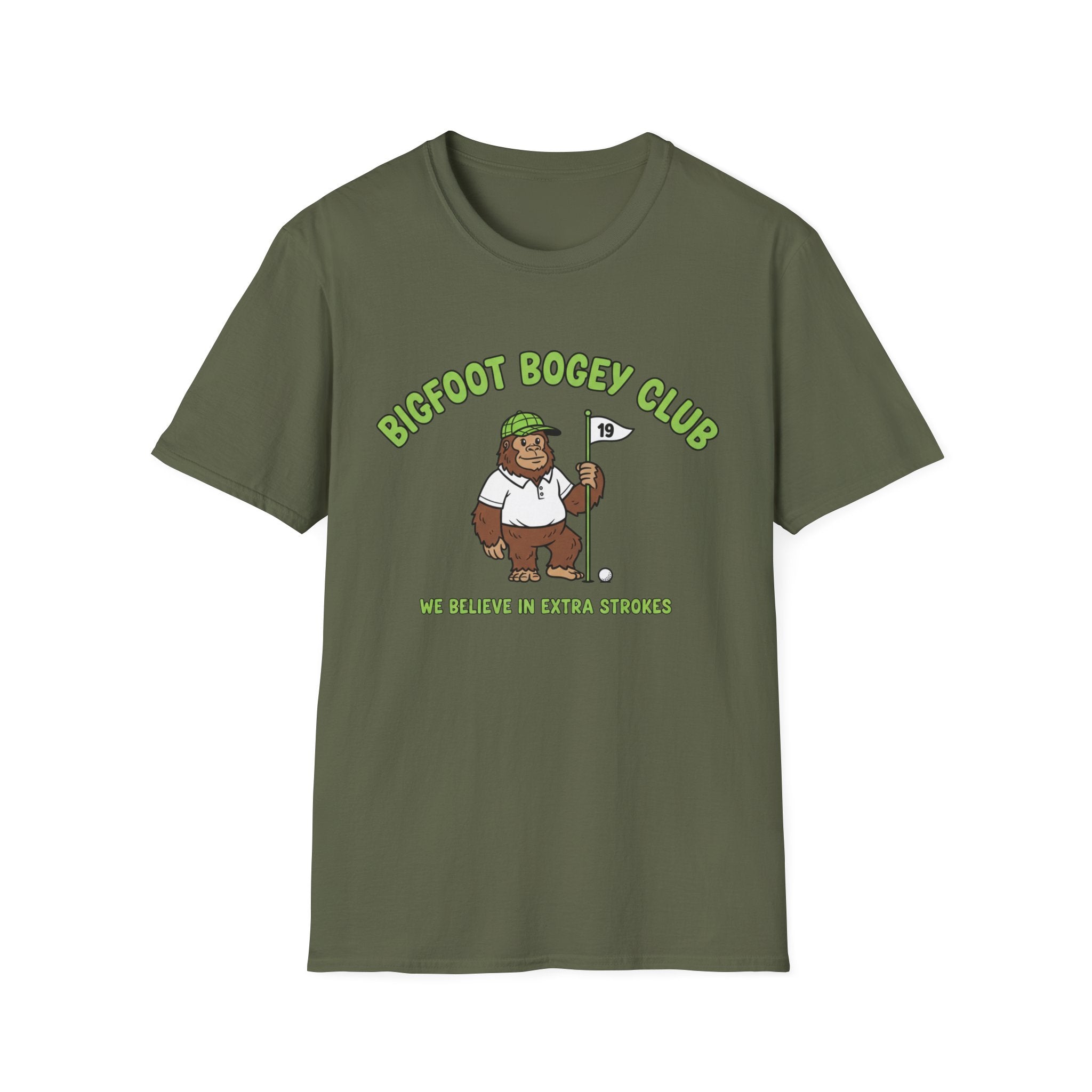 Bigfoot Bogey Club T-Shirt